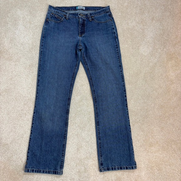 Wrangler Cowgirl Cut Women's Jeans Denim Blue Size 9/10 x 32 - Picture 1 of 10